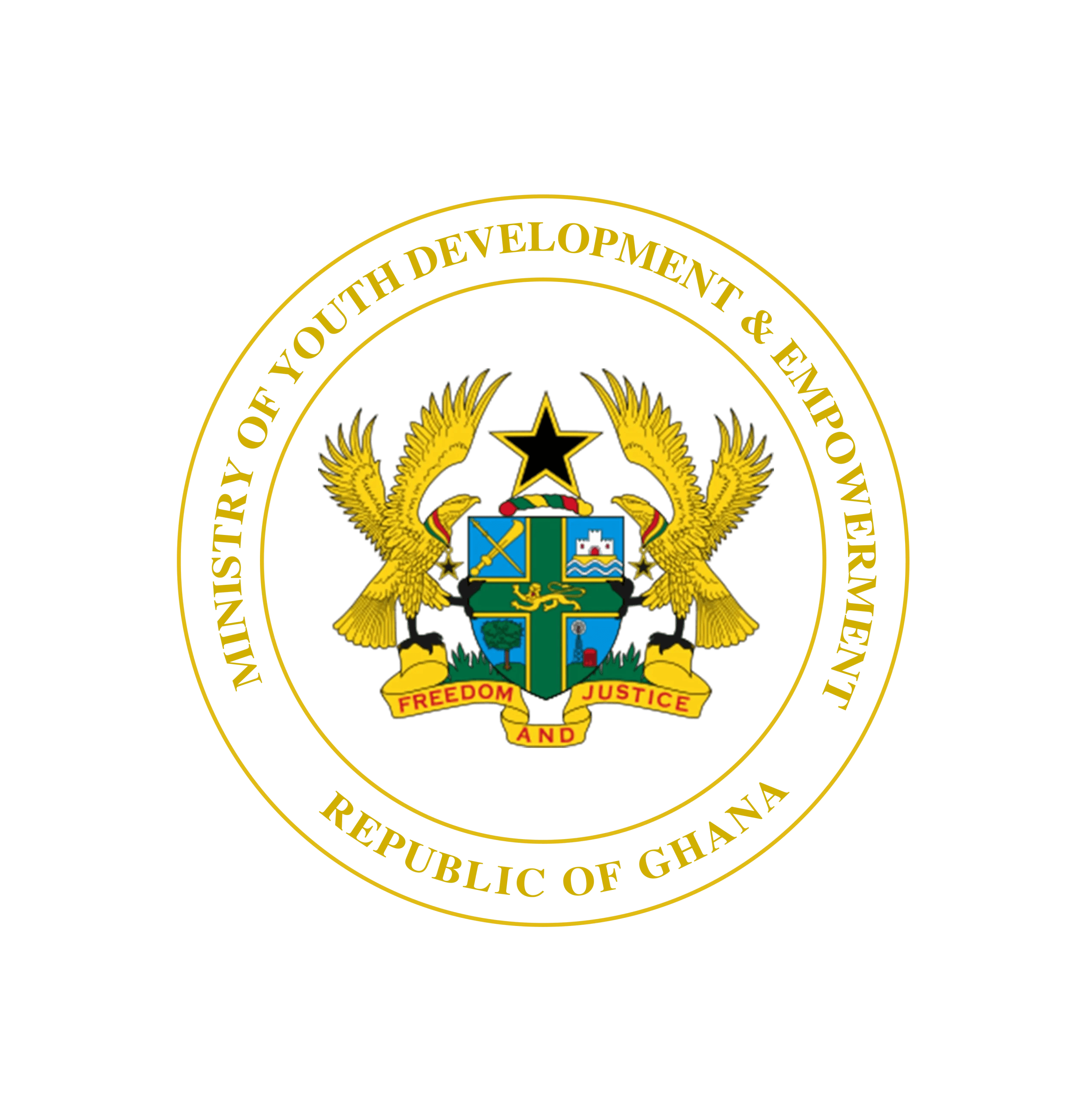 Ghana Ministry of Youth Development and Empowerment emblem